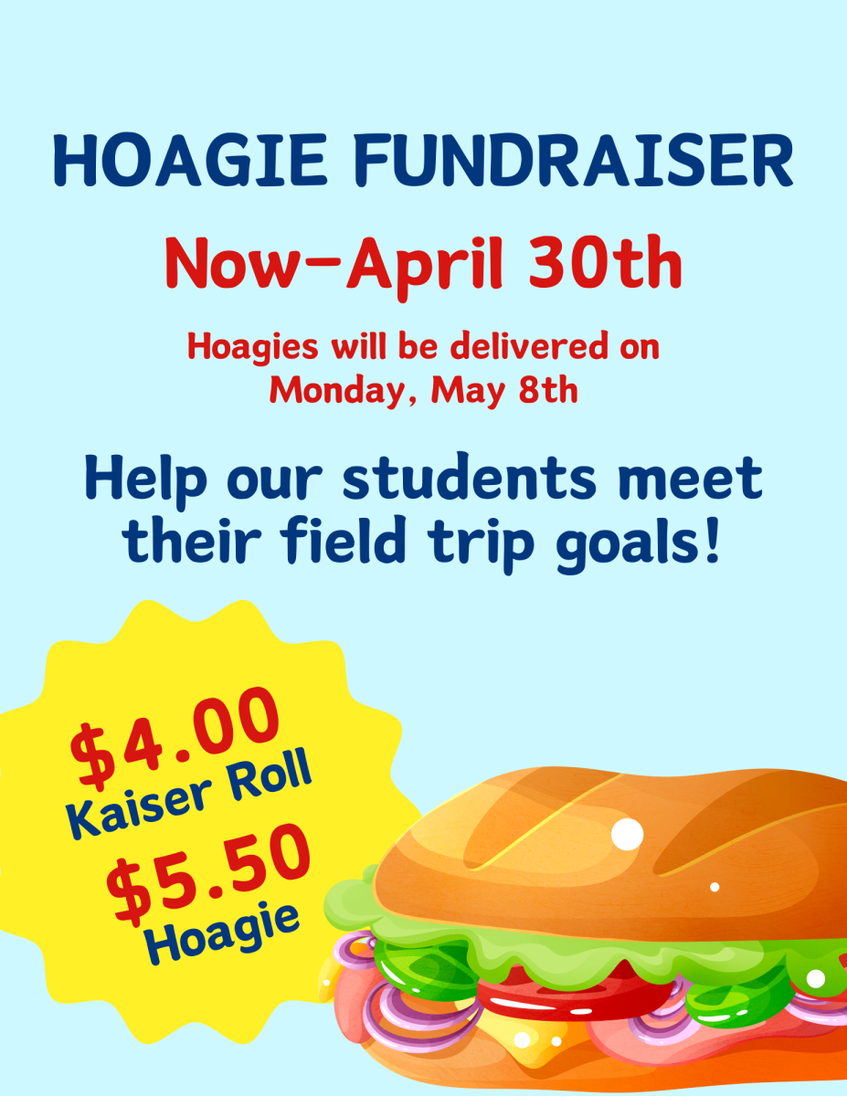 Hoagie Fundraiser Flyer with link to PDF
