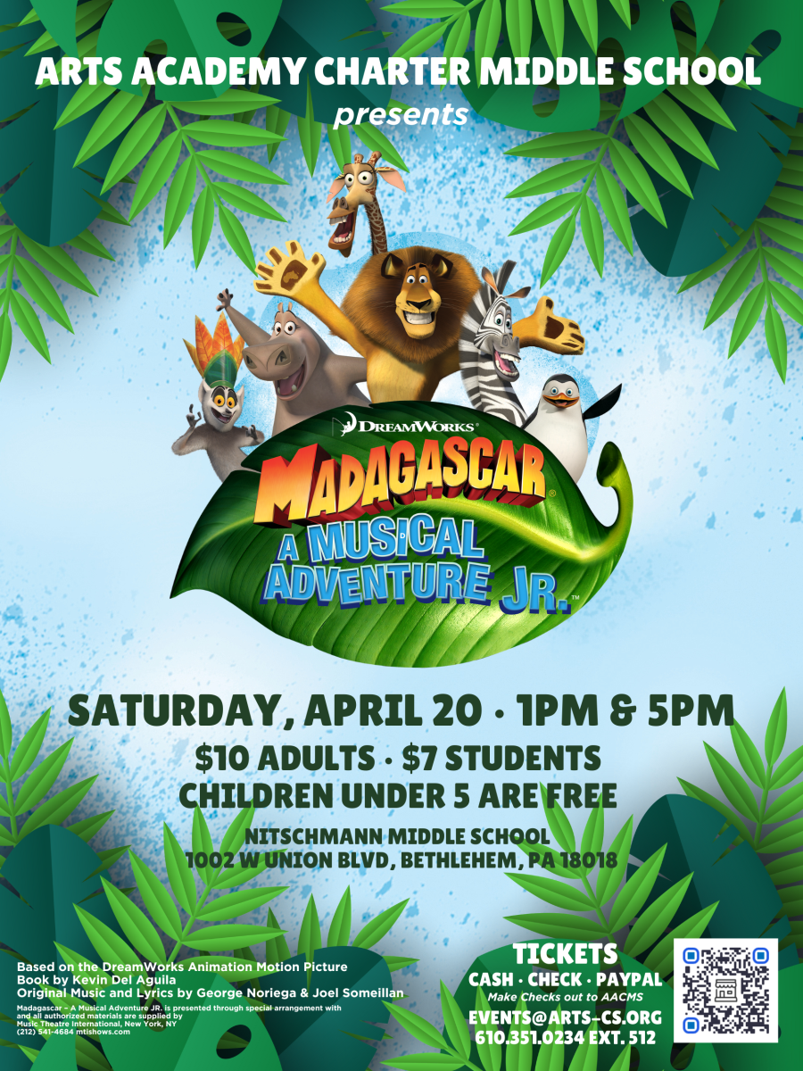 Madagascar Musical Poster with link to PDF