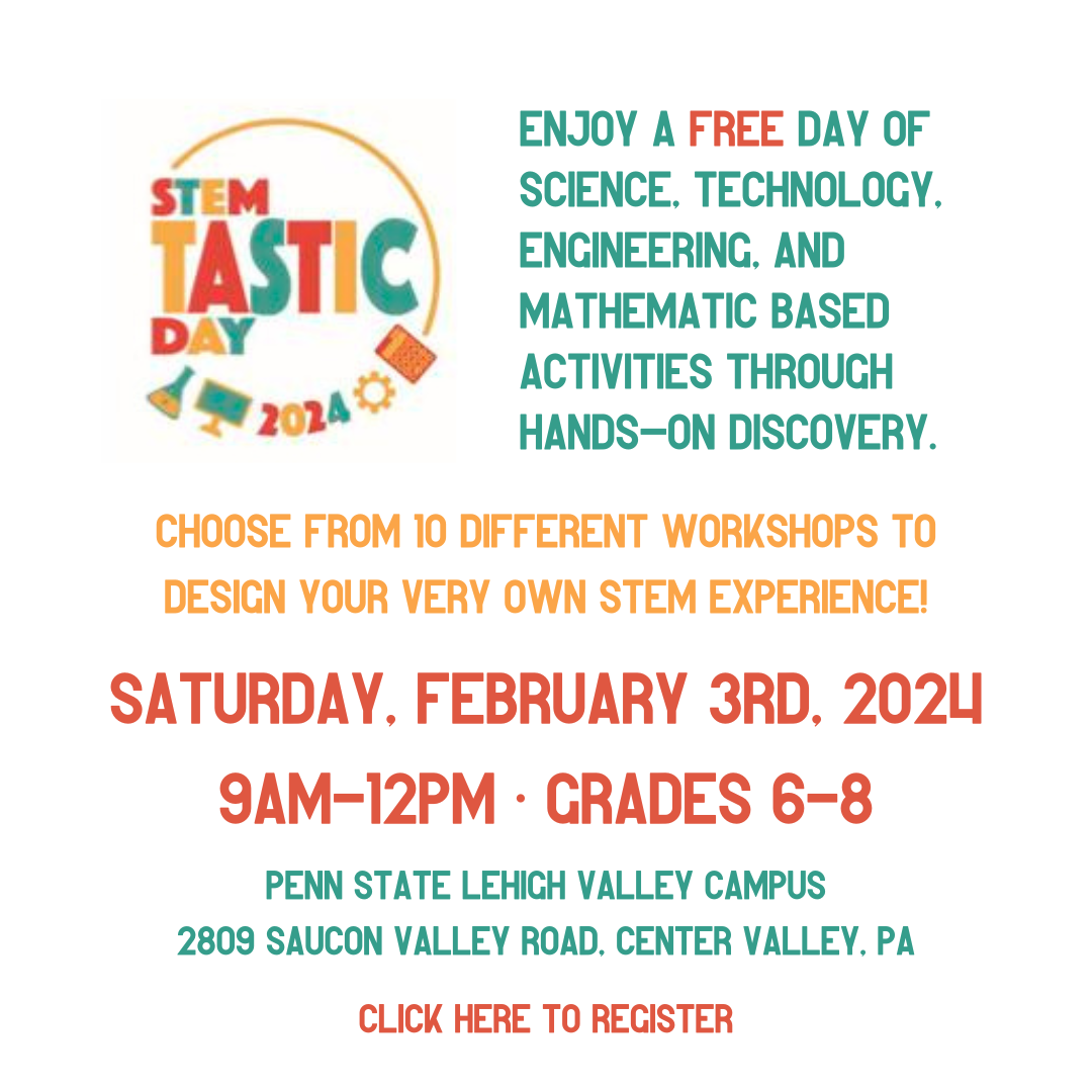 StemTastic Day graphic with link to PDF